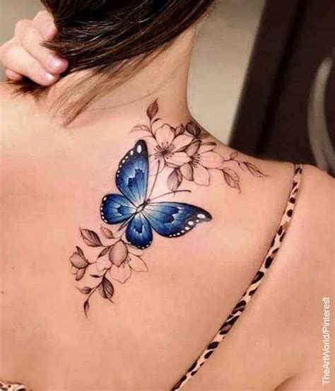 Significado del tatuaje de mariposa en la espalda baja